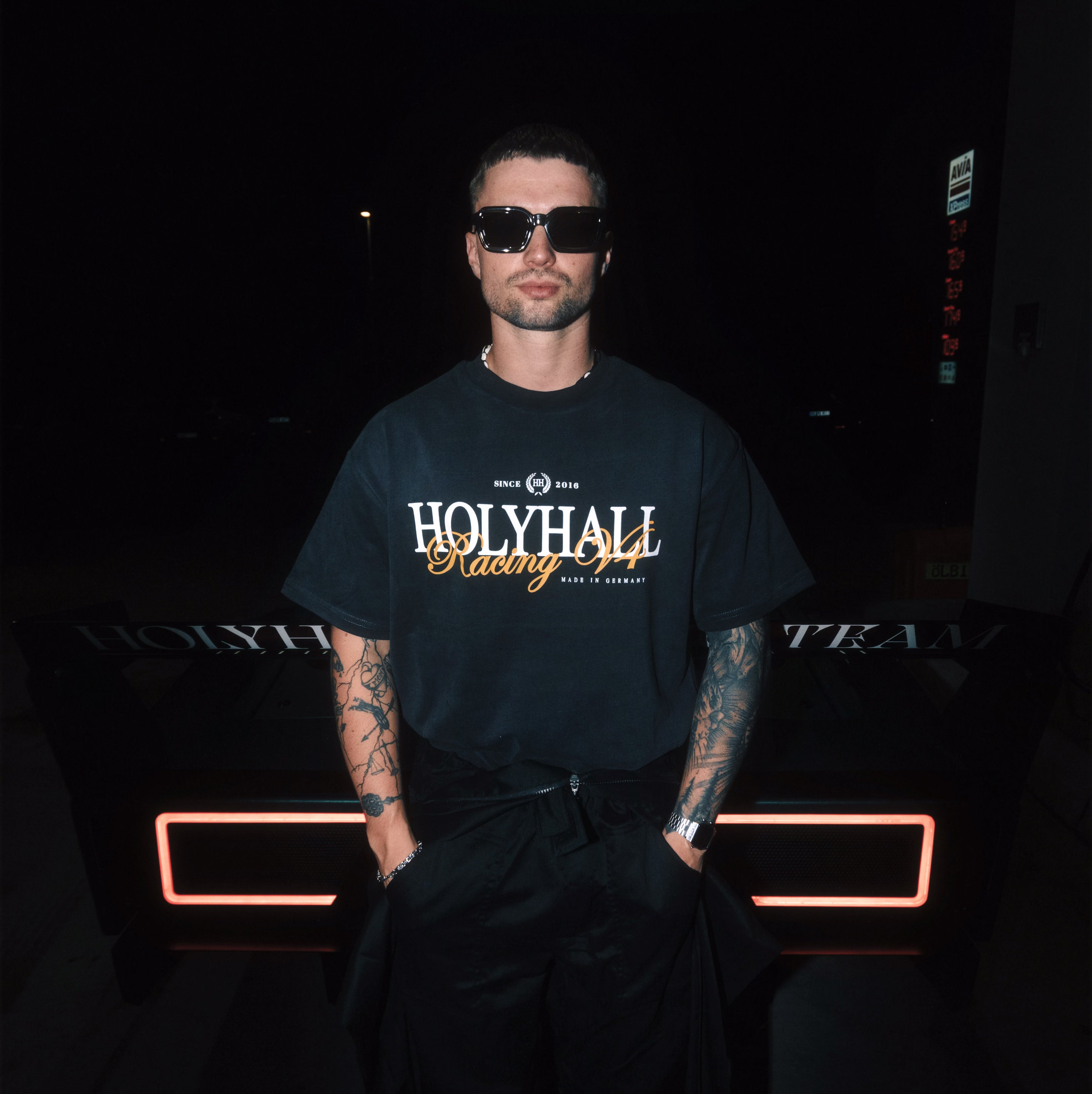 FRONT ROW SHIRT / RACING V4
