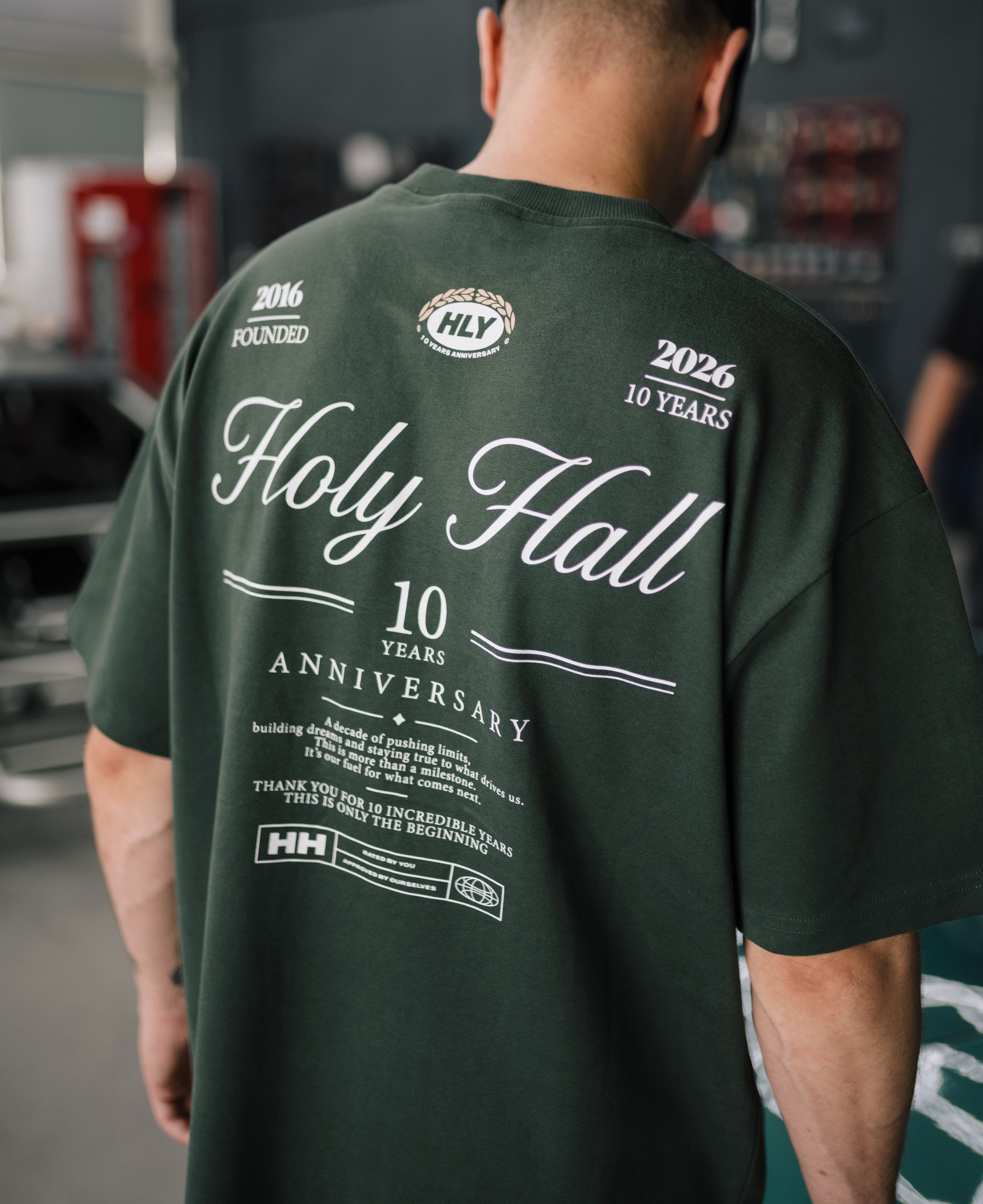 10 YEARS SHIRT DEEP FOREST