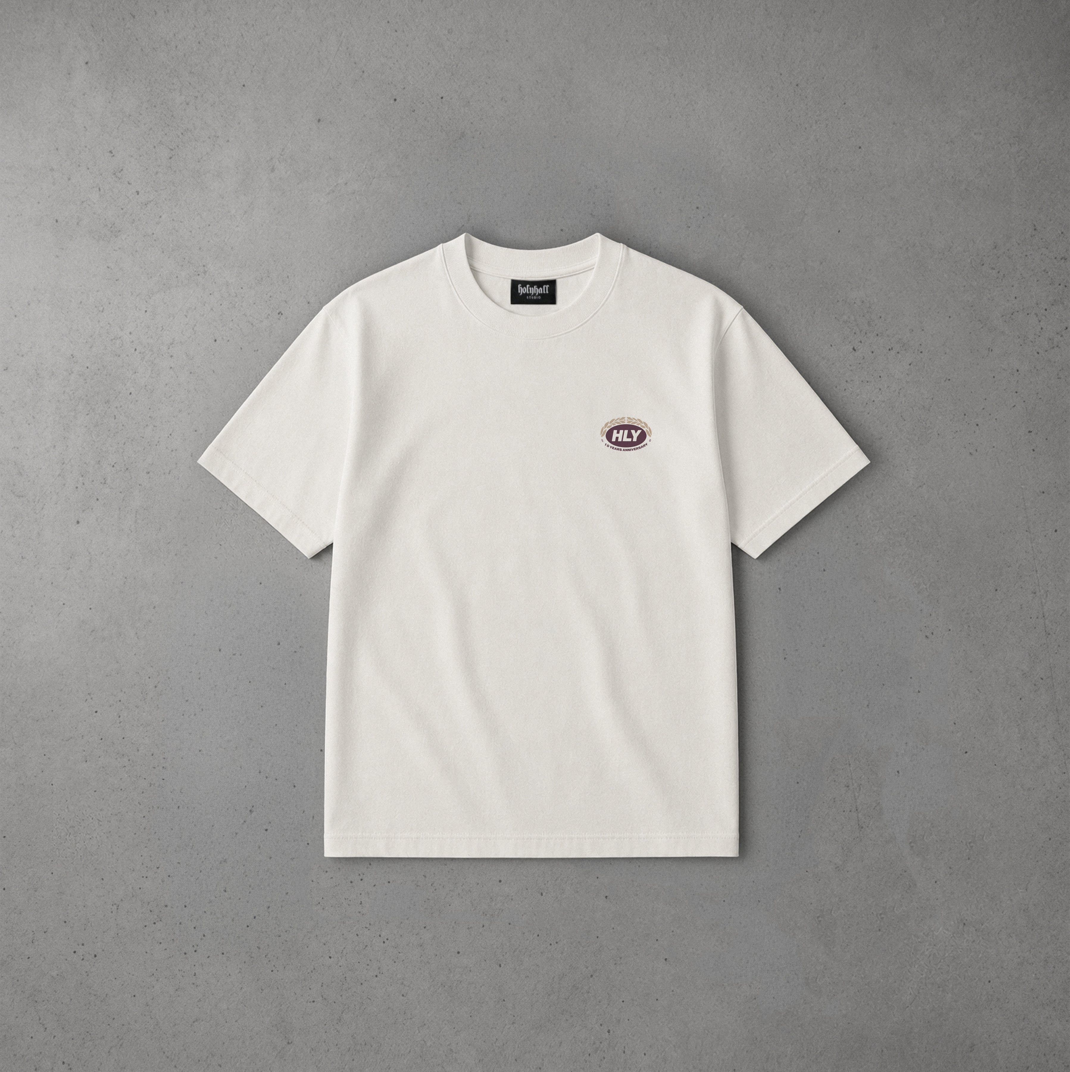10 YEARS SHIRT CREAM WHITE